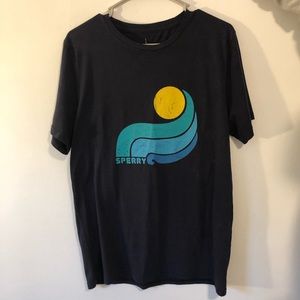 Sperry Wave Graphic Tee - Mens Large